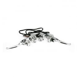 MCS Handlebar Control Kit Chrome
