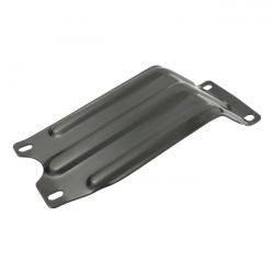MCS Engine Skid Plate. Ribbed. Black