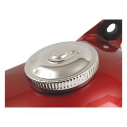 MCS Gas Cap With Lock. Vented. Chrome