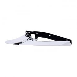 MCS Lower Belt Guard Cover. Chrome