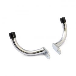 MCS Touring Saddlebag Support Brackets. Chrome