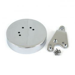 MCS Dust Shield & Shift Lever Kit. Chrome