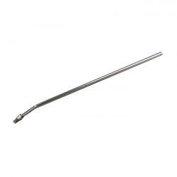 MCS Front Brake Cable Tube. Chrome