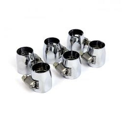 MCS Econ-O-Fit Hose Clamps. 5/16" To 3/8". Chrome