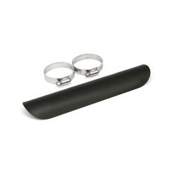 MCS Universal Smooth Heat Shield 10" Long Black