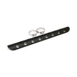 MCS Universal Bullet Hole Heat Shield 18" Long Black