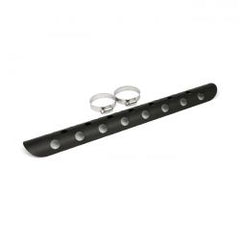 MCS Universal Bullet Hole Heat Shield 18" Long Black