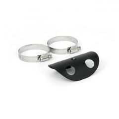MCS Universal Bullet Hole Heat Shield 4" Long Black
