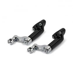 MCS Adjustable Passenger Peg Mount Kit. Chrome
