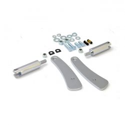 MCS Adjustable Dyna Highway Peg Mount Kit, Chrome
