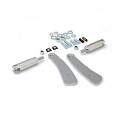 MCS Adjustable Dyna Highway Peg Mount Kit, Chrome