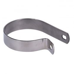 MCS Muffler Short P-Clamp 3-1/4". Stainless