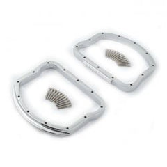 MCS Panhead Rocker Cover D-Ring Kit. Chrome