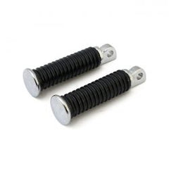 MCS OEM Style Foot Peg Set. Chrome End Cap