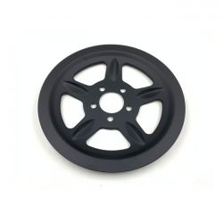 MCS Pulley Cover, 5-Spoke. 68T, Black