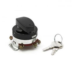 MCS FL Style Ignition Switch, Electronic. Flat Key. Black
