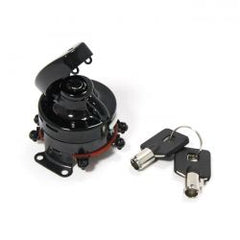 MCS FL Style Ignition Switch, Electronic. Round Key, Black