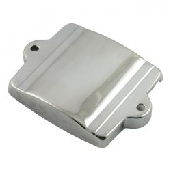 MCS Battery Top Cover 6-Volt. Chrome