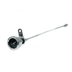 MCS Oil Pressure Gauge Kit Rocker Box, 0-60 PSI. Chrome