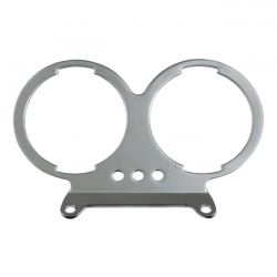 MCS Mounting Bracket, Speedo & Tachometer. Chrome