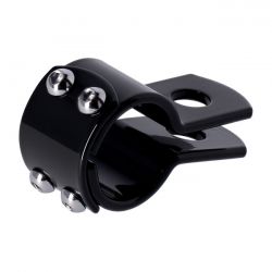 MCS 3-Piece Clamp 1-1/4". Black Steel