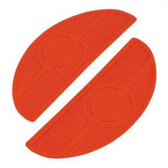 MCS Oval Repl. Pads, Floorboards. Red