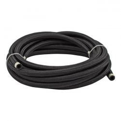 MCS Braided Hose 5/16" (8mm). Black Nylon