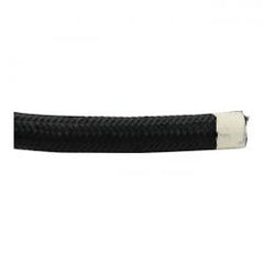 MCS Braided Hose 5/16" (8mm). Black Nylon