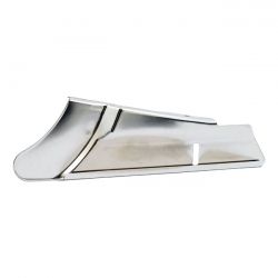 MCS Lower Rear Belt Guard. Chrome