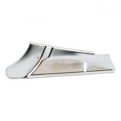 MCS Lower Rear Belt Guard. Chrome