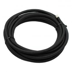 MCS Braided Hose 1/2" (12.5mm). Black Nylon