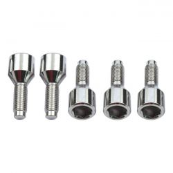 MCS Mounting Bolt, Brake Drum, Chrome