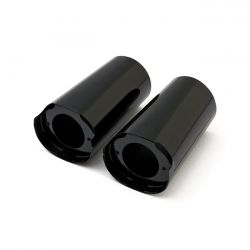 MCS Upper Fork Slider Covers. +2". Black