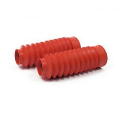 MCS Bobber Boots 49mm Tubes. Red