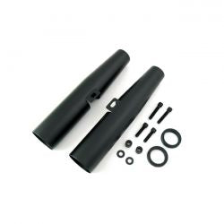 MCS Fork Shrouds For 39mm Forks. Black