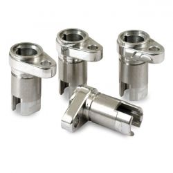 MCS 57-85 Sportster Billet Tappet Block Set. Polished