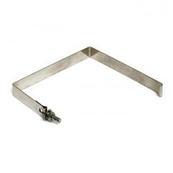 MCS Battery Hold Down Strap. Chromed Stainless