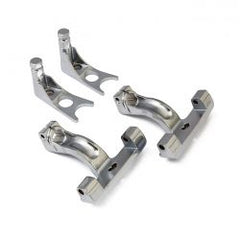 MCS Passenger Floorboard Mount Bracket Set. Chrome