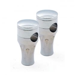 MCS Talon Aluminum Riser Kit, 3" Rise. Chrome