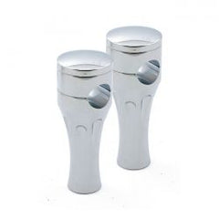MCS Talon Aluminum Riser Kit, 4" Rise. Chrome