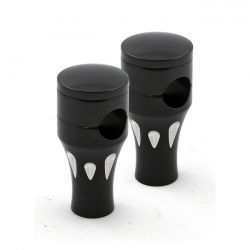 MCS Talon Aluminum Riser Kit, 3" Rise. Black