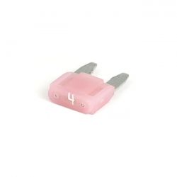 MCS Mini Fuse With Led Indicator. Pink, 4A