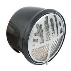 MCS Stop Led Taillight. Black. Clear Lens