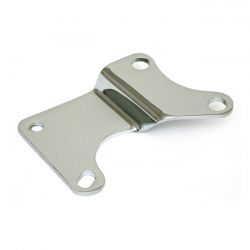 MCS Battery Carrier Bracket. Chrome