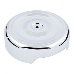 MCS Air Cleaner Cover, Bobber Style. 8", Chrome