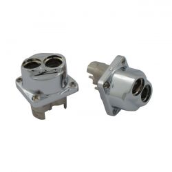 MCS 84-99 Tappet Block Set Front/Rear. Chrome