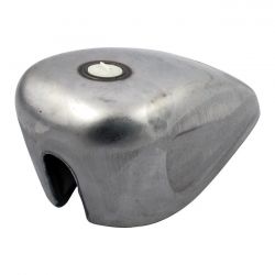 MCS Bobber Sportster Style 2.25G Gas Tank, Scalloped Sides