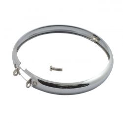 MCS Replacement Springer Headlamp Trim Ring. Chrome