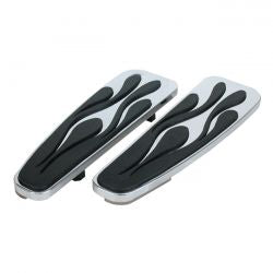 MCS Flamed Floorboards. Chrome