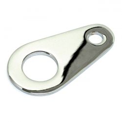 MCS Ignition Switch Bracket, Single Mount Hole. Chrome